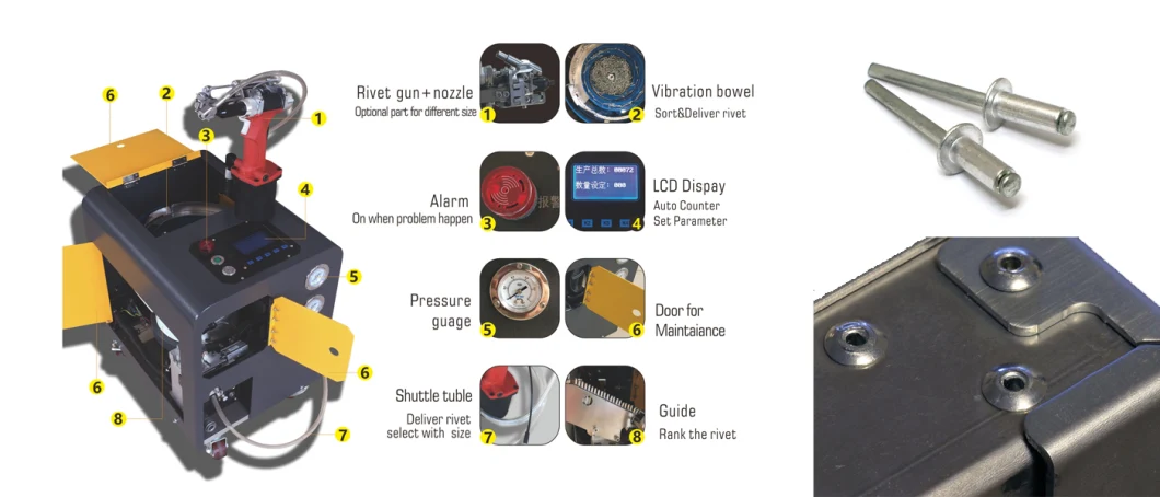 Auto Feed Riveting Machine