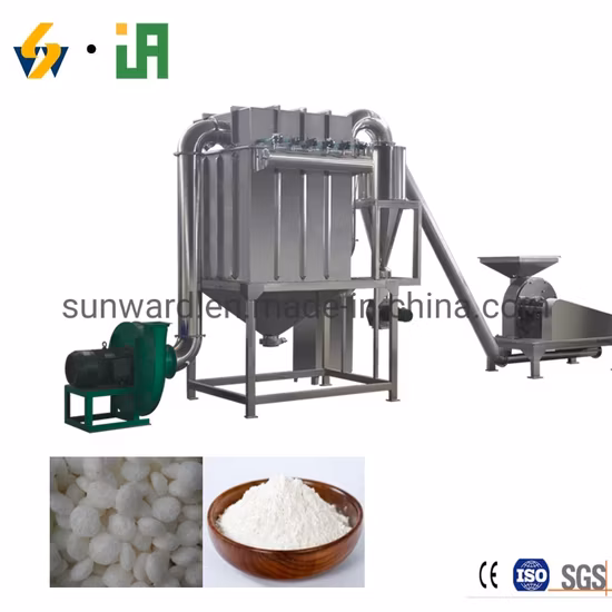 Машина крахмала высокого уровня безопасности промышленно развитая технологической линией порошка доработанная